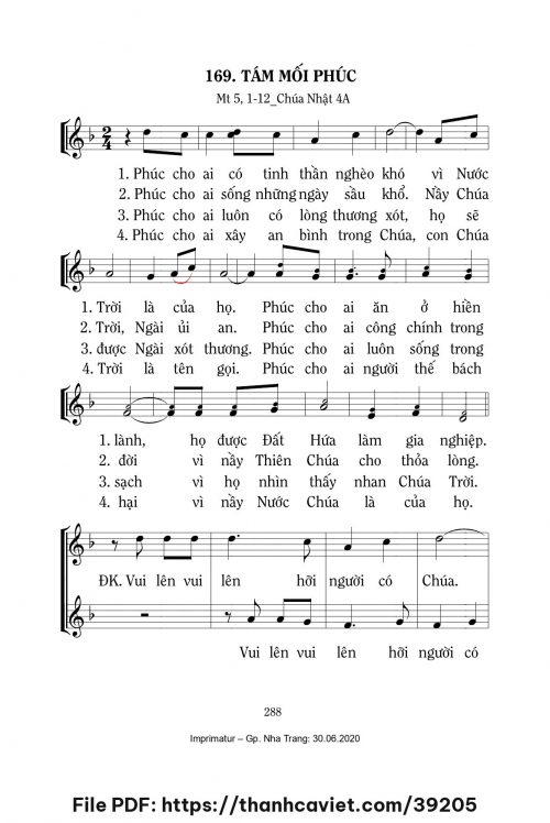 Tám mối phúc [CN4 TNA] – - Lm. Mi Trầm - trang 1