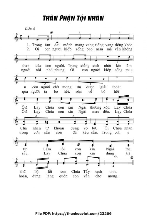 Thân phận tội nhân - Chưa biết - trang 1
