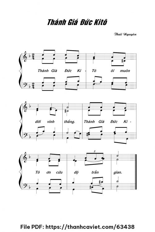 Thánh Giá Đức Kitô - Lm. Thái Nguyên - trang 1