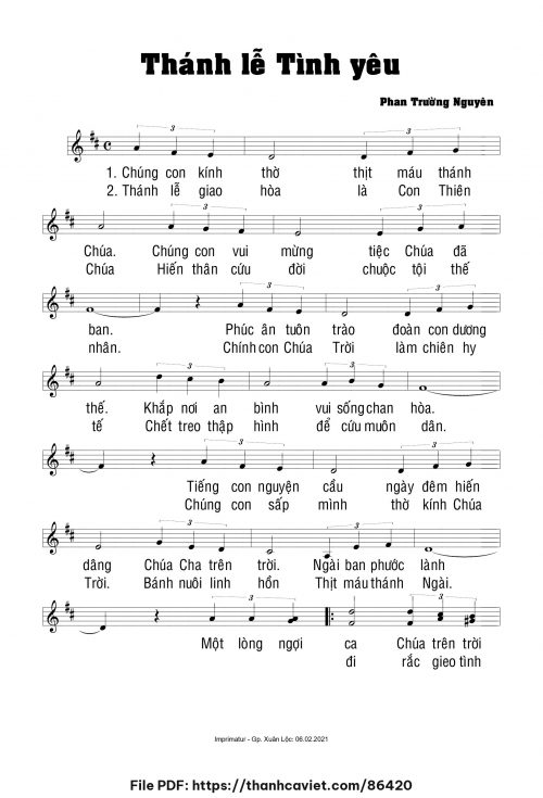 Thánh lễ tình yêu 2 - Phan Trường Nguyên - trang 1