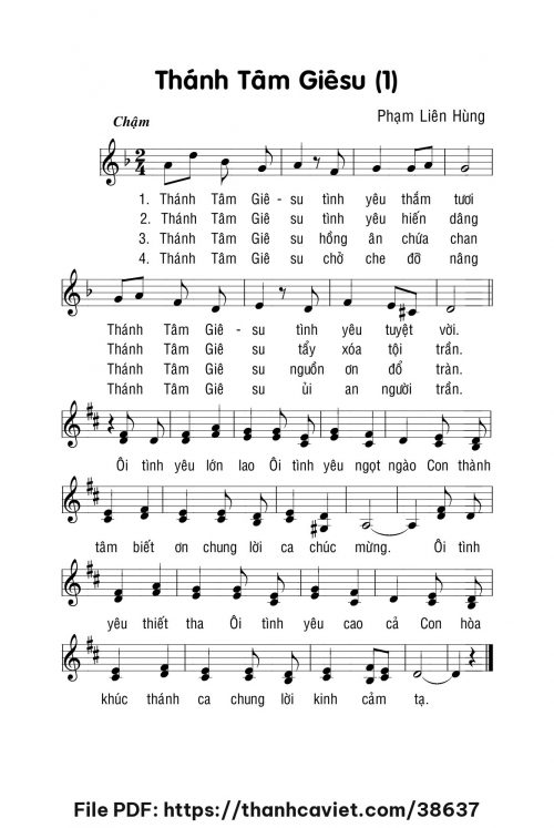 Thánh Tâm Giêsu 1 - Lm. Phạm Liên Hùng - trang 1