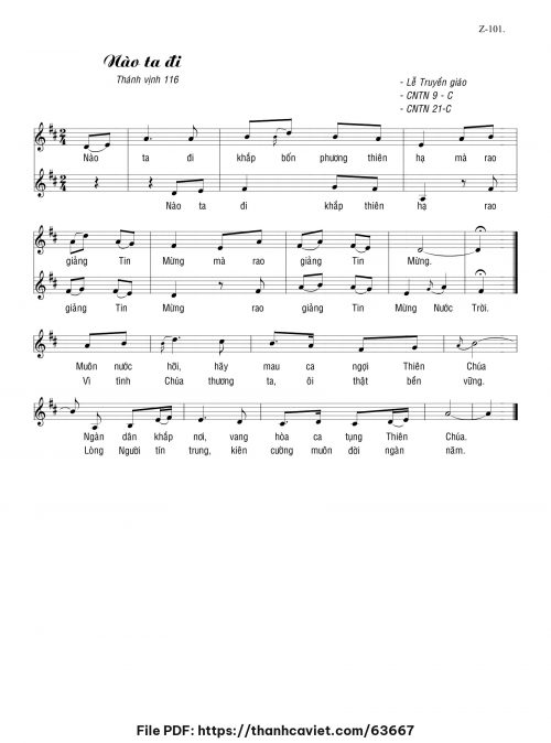 Thánh vịnh 116 - Martino - trang 1