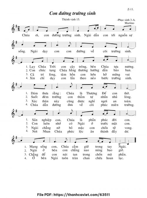 Thánh vịnh 15 - Martino - trang 1