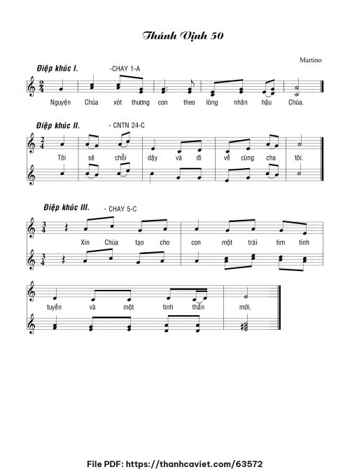 Thánh vịnh 50 B - Martino - trang 1
