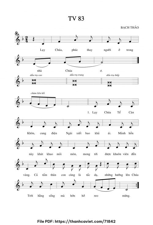 Thánh vịnh 83 - Ngọc Kôn - trang 1