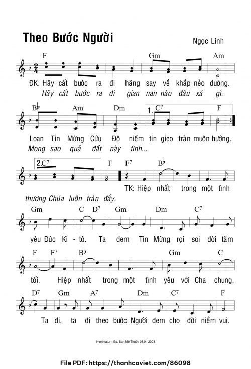 Theo bước Người - Ngọc Linh - trang 1