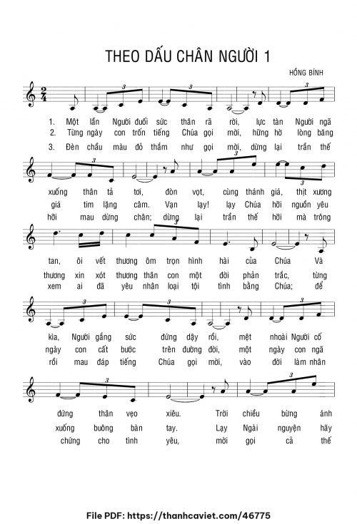 Theo dấu chân Người 1 - Hồng Bính - trang 1