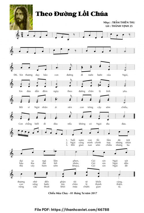 Theo đường lối Chúa - Lm. La Thập Tự - trang 1