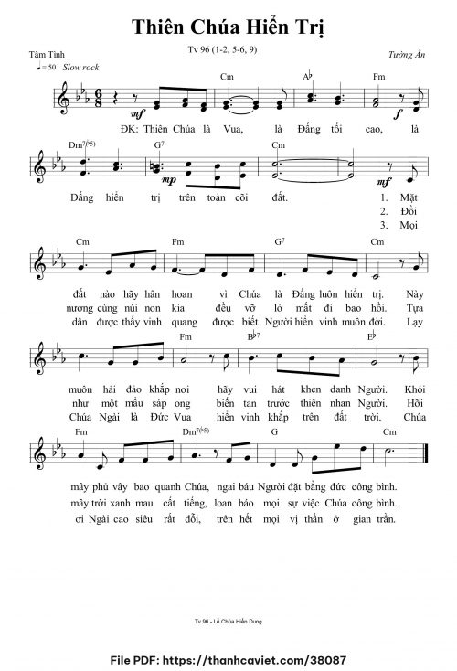 Thiên Chúa hiển trị - Tường Ân - trang 1