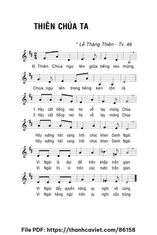 Thiên Chúa ta - Lm. La Thập Tự - trang 1