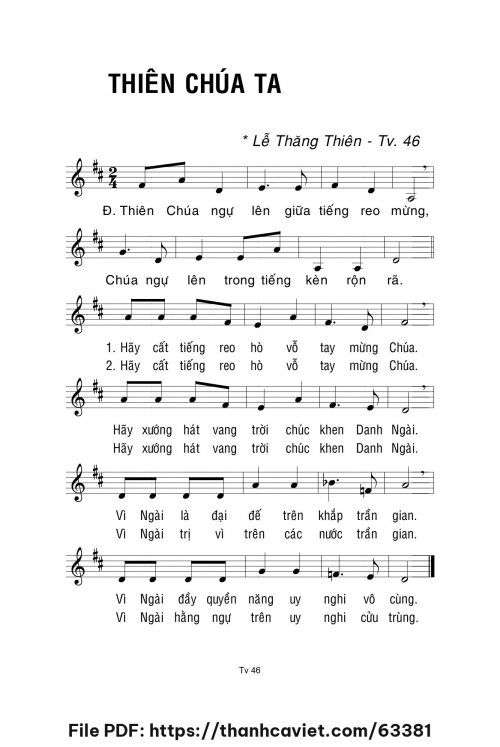 Thiên Chúa ta - Lm. La Thập Tự - trang 1