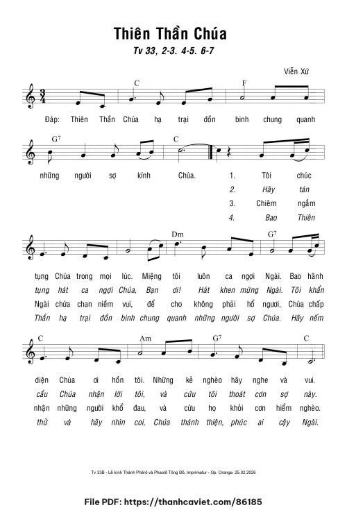 Thiên Thần Chúa - Viễn Xứ - trang 1