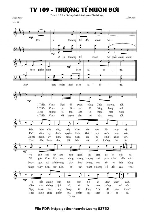 Thượng Tế muôn đời - Dấu Chân - trang 1