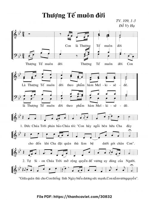 Thượng tế muôn đời - Đỗ Vy Hạ - trang 1