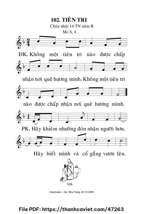 Tiên tri [CN14 TNB] – - Lm. Mi Trầm - trang 1