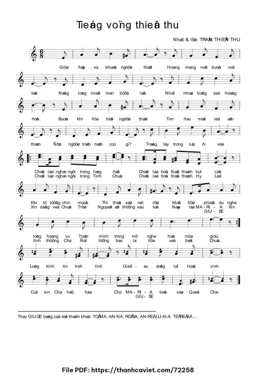 Tiếng vọng thiên thu - Trầm Thiên Thu - trang 1