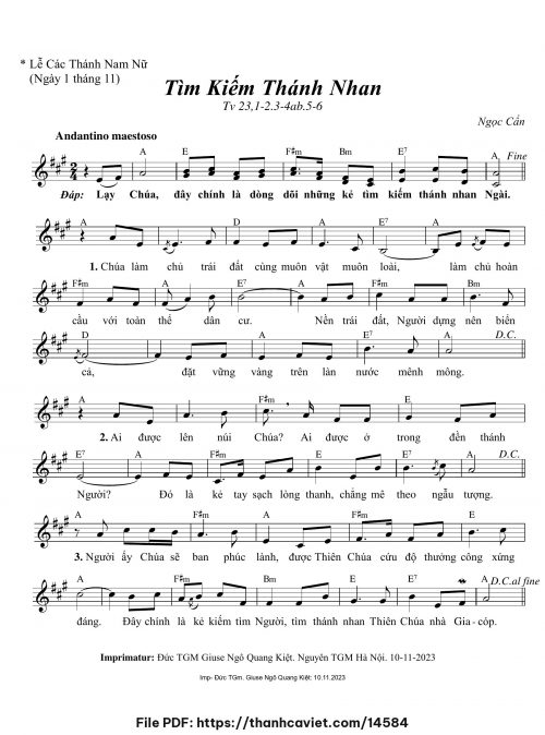 Tìm kiếm thánh nhan - Ngọc Cẩn - trang 1