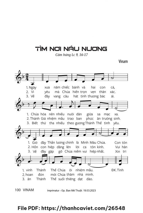 Tìm nơi náu nương - Vinam - trang 1