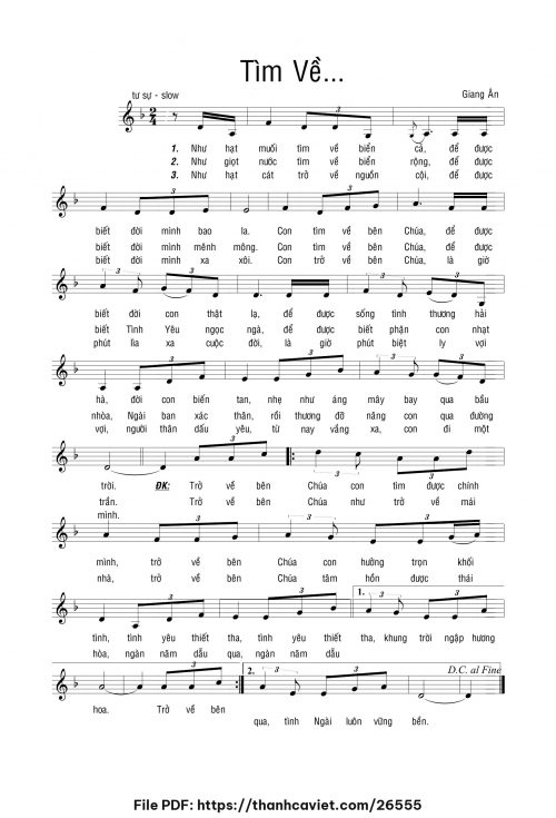 Tìm về… - Giang Ân - trang 1