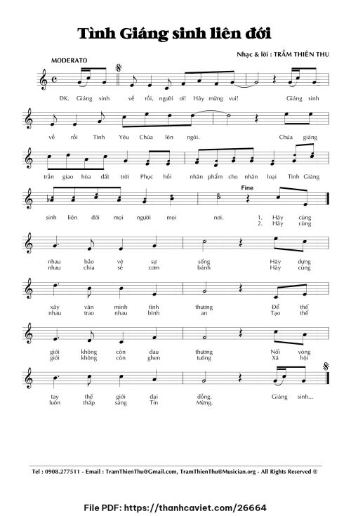 Tình Giáng sinh liên đới - Trầm Thiên Thu - trang 1