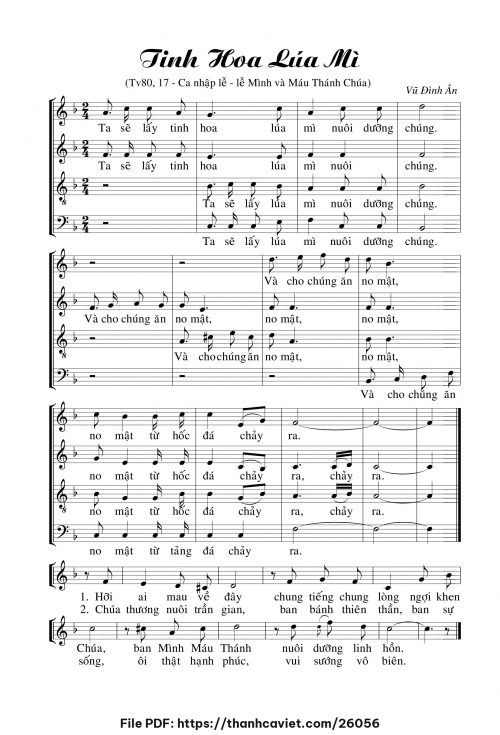 Tinh hoa lúa mì - Vũ Đình Ân - trang 1