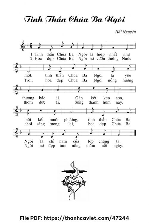 Tinh thần Chúa Ba Ngôi - Hải Nguyễn - trang 1