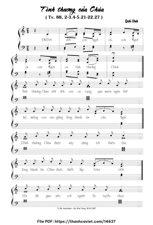 Tình thương của Chúa - Quốc Vinh - trang 1