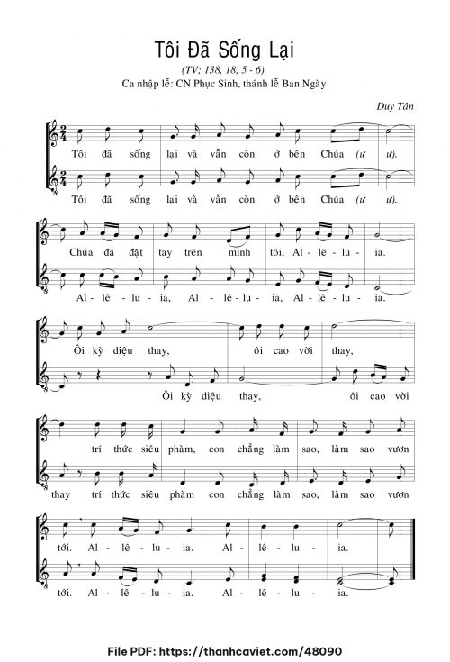 Tôi đã sống lại - Duy Tân - trang 1