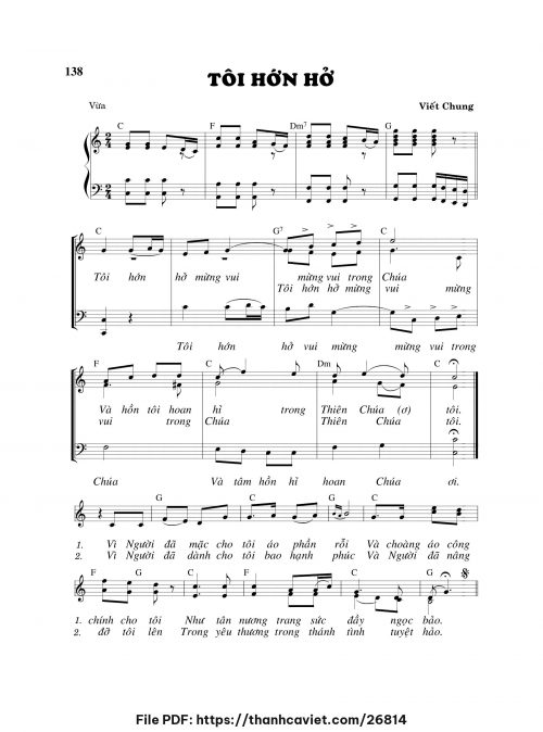 Tôi hớn hở - Viết Chung - trang 1