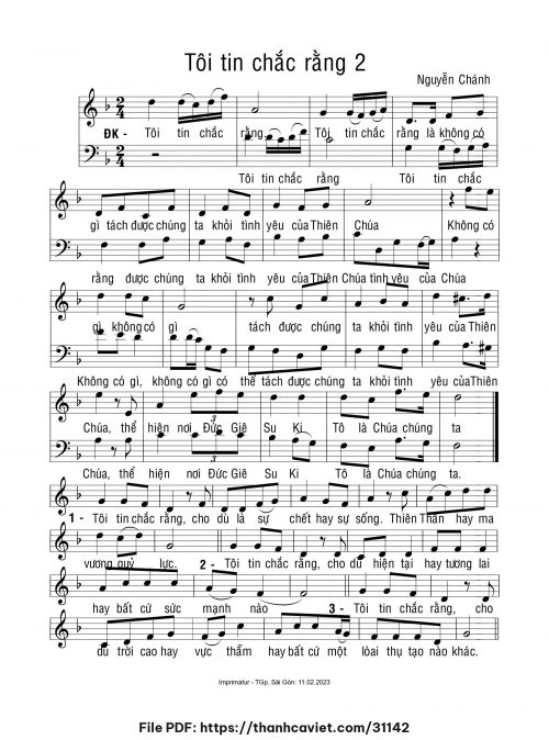 Tôi tin chắc rằng 2 - Nguyễn Chánh - trang 1