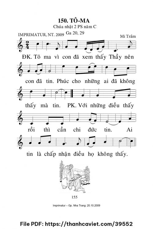 Tôma [CN2 PSC] – - Lm. Mi Trầm - trang 1