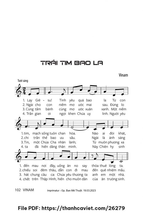 Trái tim bao la - Vinam - trang 1