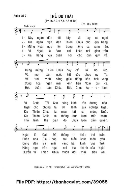 Trẻ Do Thái - Lm. Bùi Ninh - trang 1