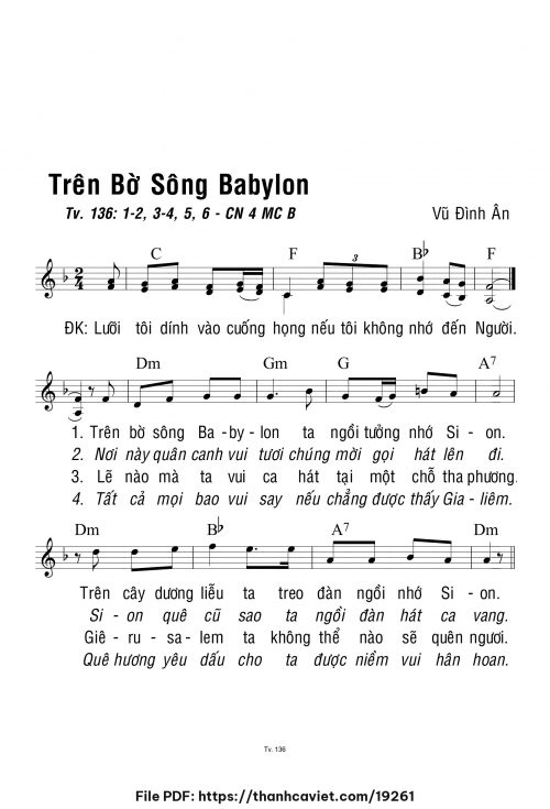 Trên bờ sông Babylon - Vũ Đình Ân - trang 1