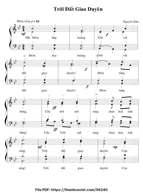 Trời đất giao duyên - Nguyên Kha - trang 1