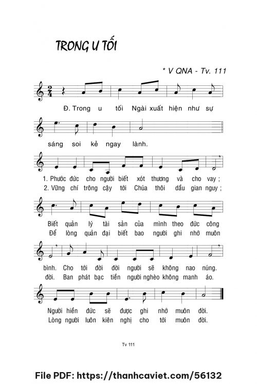 Trong u tối - Lm. La Thập Tự - trang 1