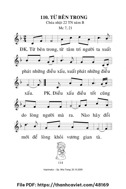Từ bên trong [CN22 TNB] – - Lm. Mi Trầm - trang 1