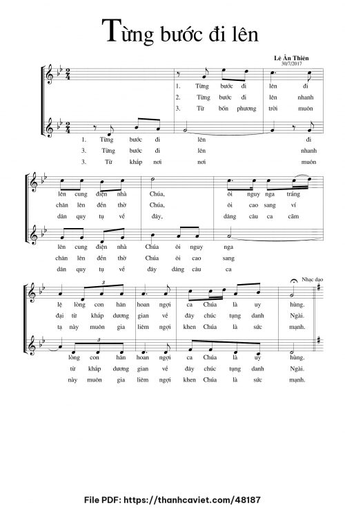 Từng bước đi lên - Lê Ân Thiên - trang 1