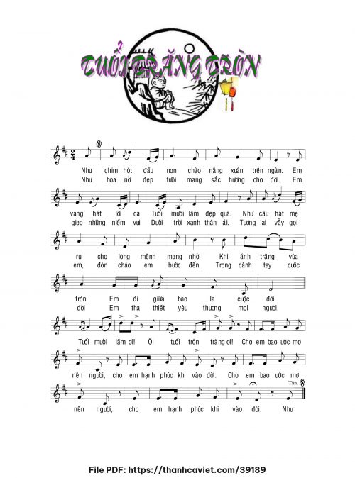 Tuổi trăng tròn - Chưa biết - trang 1