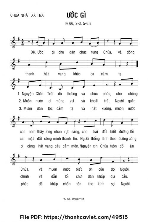 Ước gì - Lm. Bạch Vân - trang 1
