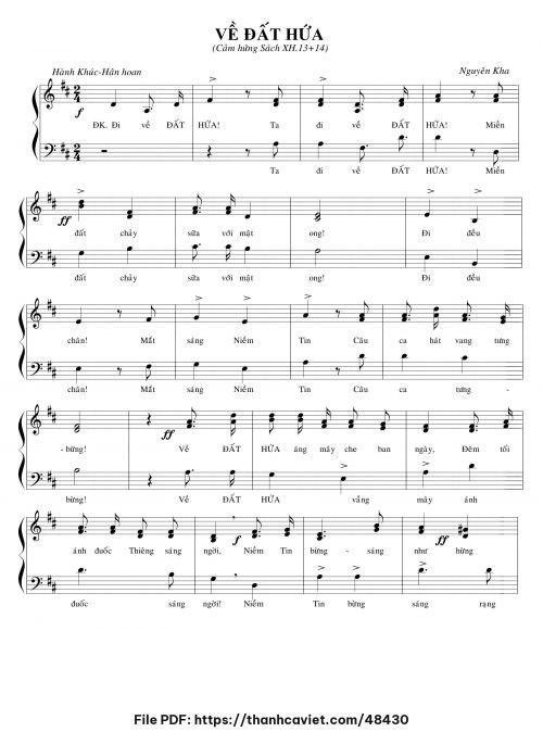 Về đất hứa - Nguyên Kha - trang 1