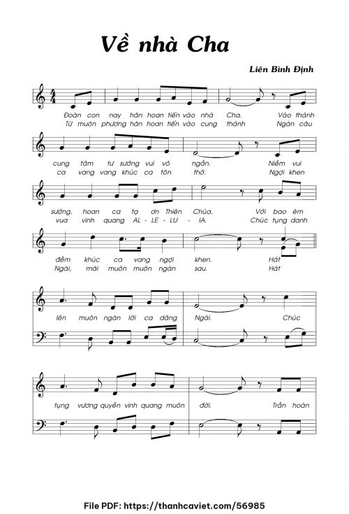 Về nhà Cha - Liên Bình Định - trang 1