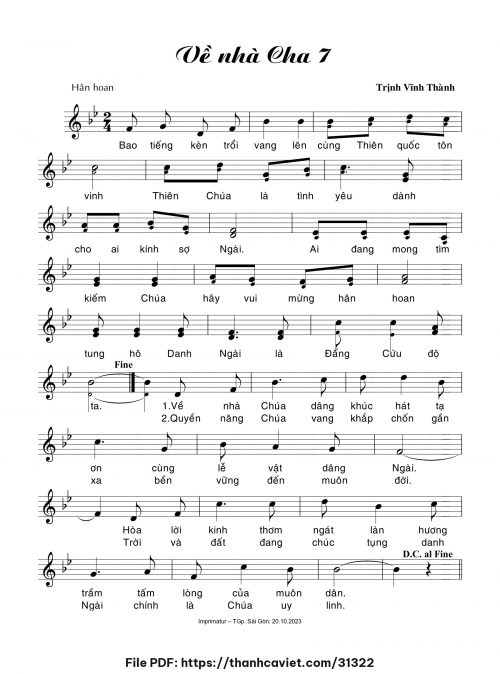 Về nhà Cha 7 - Trịnh Vĩnh Thành - trang 1