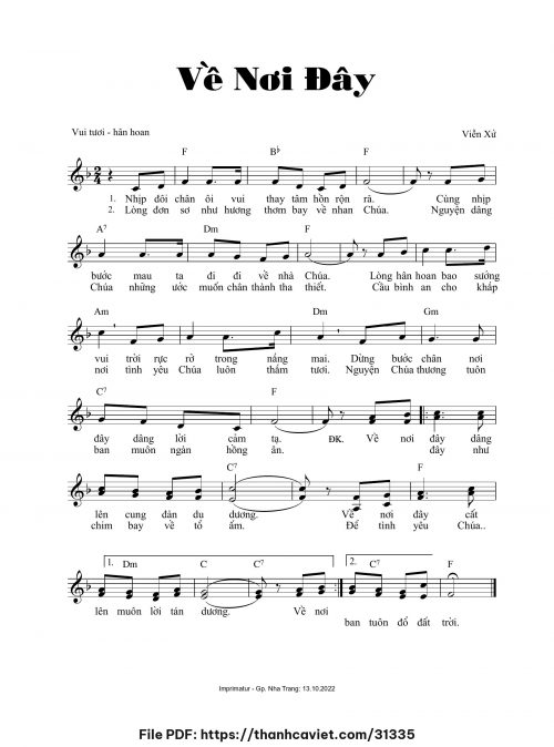 Về nơi đây - Viễn Xứ - trang 1