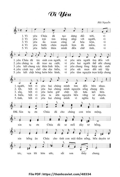 Vì yêu - Hải Nguyễn - trang 1