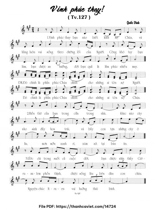 Vinh phúc thay! - Quốc Vinh - trang 1