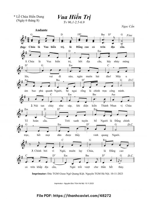 Vua hiển trị - Ngọc Cẩn - trang 1