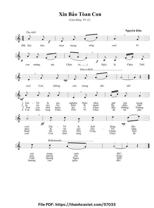 Xin bảo toàn con - Nguyên Kha - trang 1
