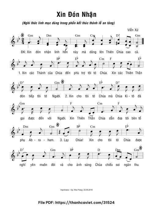 Xin đón nhận - Viễn Xứ - trang 1