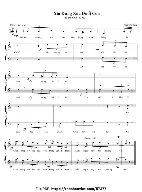 Xin đừng xua đuổi con - Nguyên Kha - trang 1